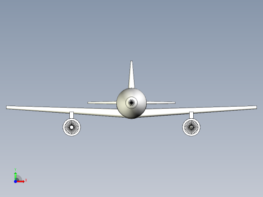 B2004190-飞机A 320前视缩略图
