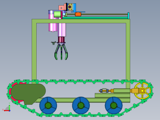 农副产品加工用采茶机后视缩略图