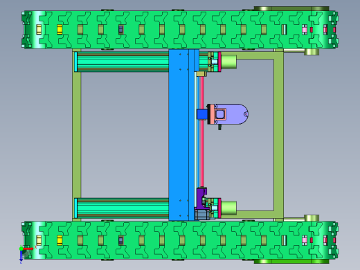 农副产品加工用采茶机俯视缩略图