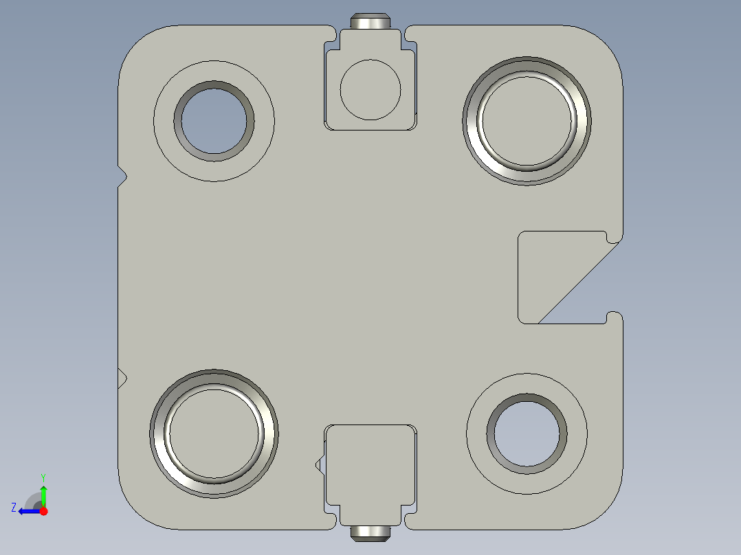 TACQ12X10S(0)+(CMSG-2)-气缸-亚德客Z001右视图