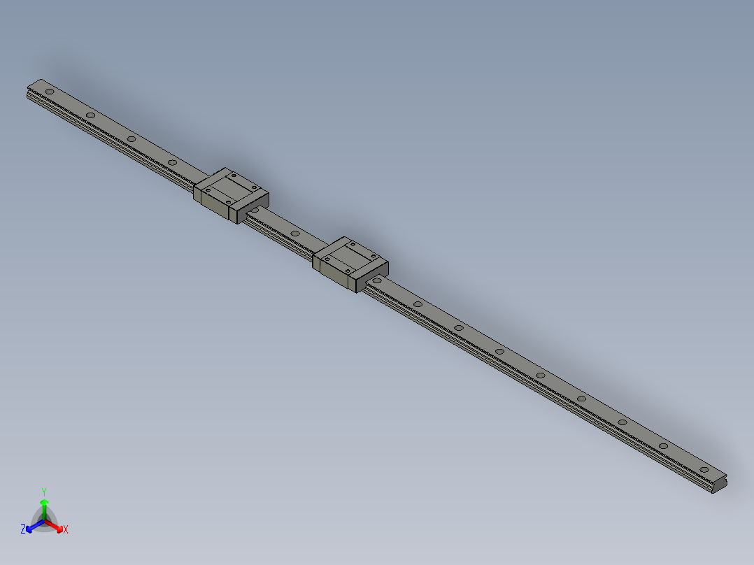 导轨标准型滑块标准型微型直线导轨LGS2BN16-670