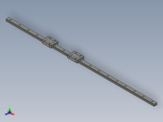 导轨标准型滑块标准型微型直线导轨LGS2BN16-670