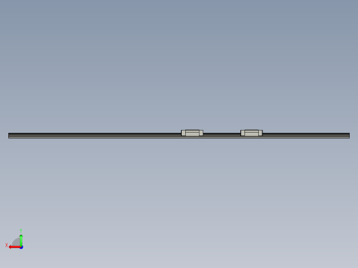 导轨标准型滑块标准型微型直线导轨LGS2BN16-670后视缩略图