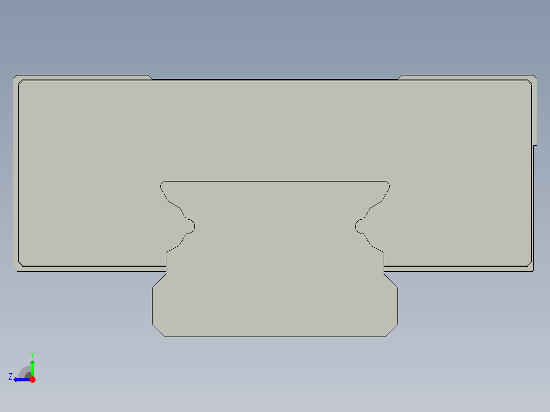 导轨标准型滑块标准型微型直线导轨LGS2BN16-670右视图