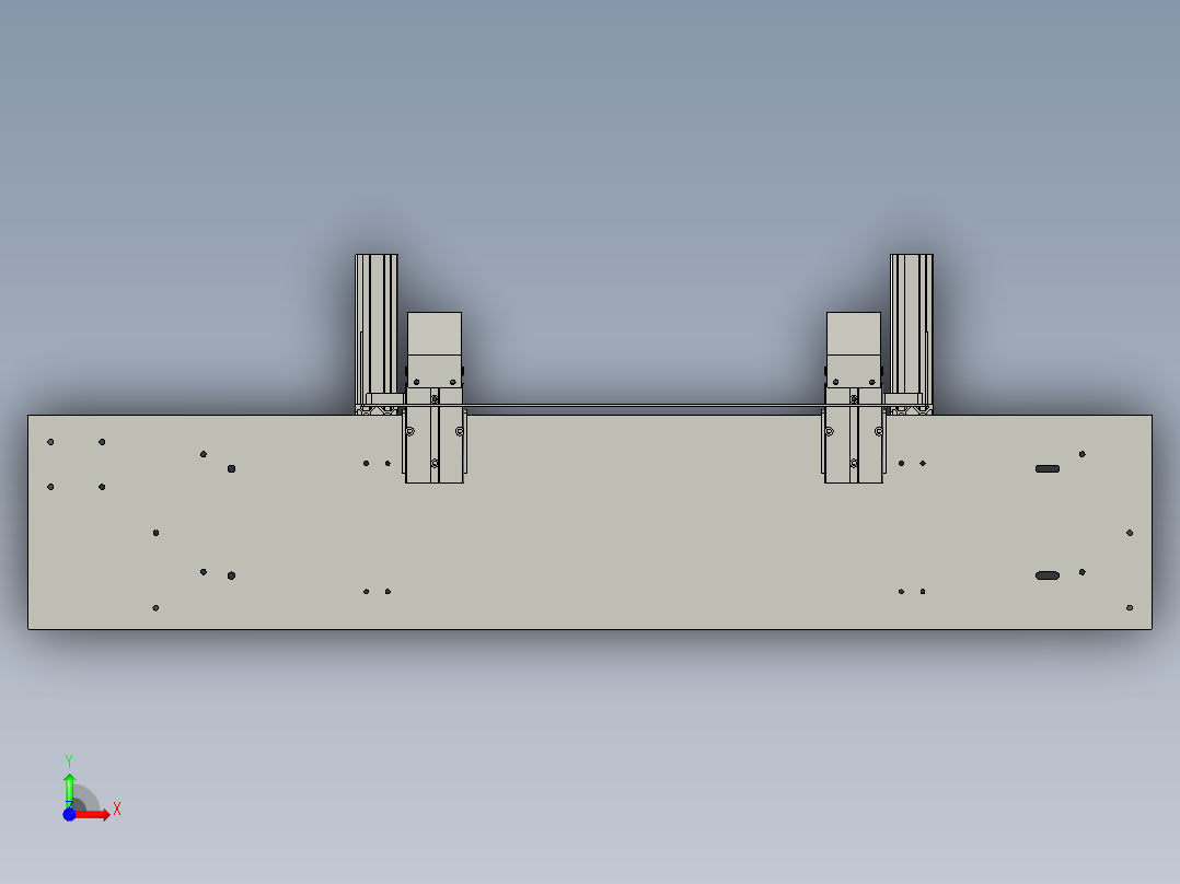 挡料装置--2前视图