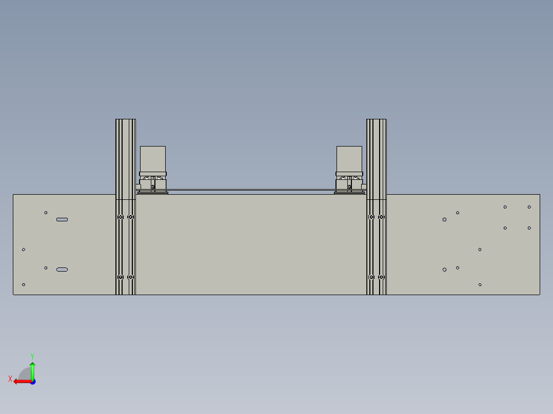 挡料装置--2后视图