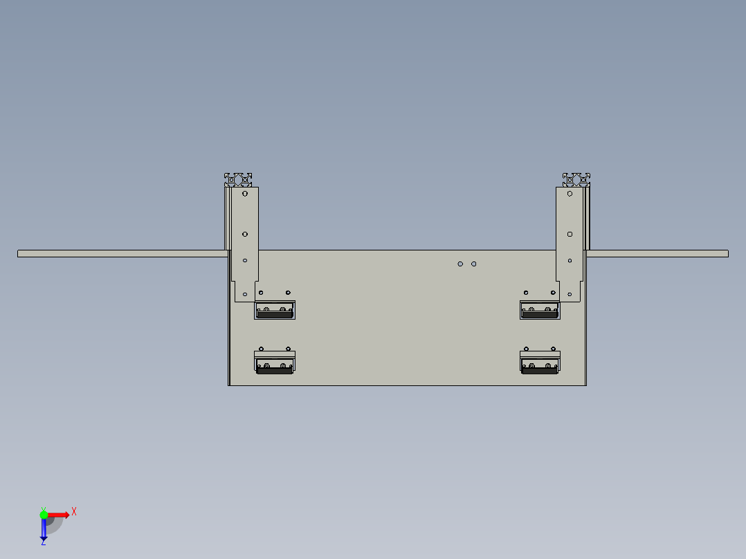 挡料装置--2俯视图