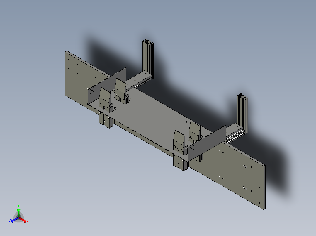 挡料装置--2正等轴测图