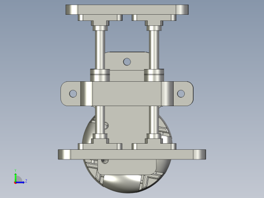 编码器减震架01左视缩略图