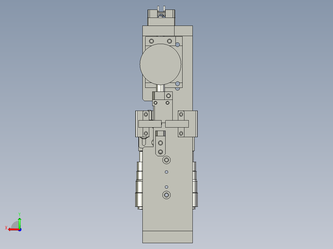 加热丝测试装配体1后视图