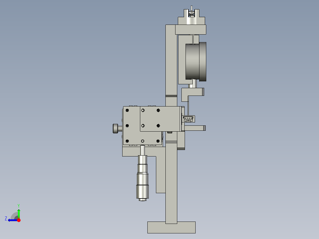 加热丝测试装配体1右视图