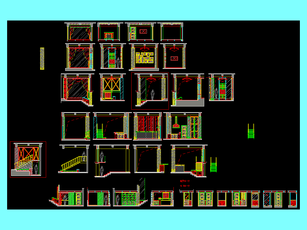 某红酒会详细图纸（集美组设计）