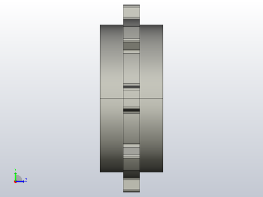 JS YS500-8T-S50-C1 机加工主动轮左视缩略图