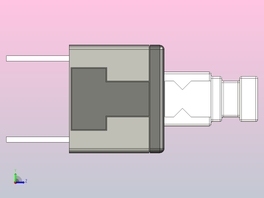 APEM-MHPS-按钮开关DPDT 0.1A 30V On-Mom左视缩略图