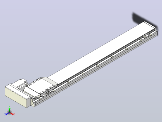 滚珠丝杠直线轴内置导轨TPA-GCR-150-2010C-L1000-MR-M75-N3