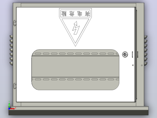 不锈钢变压器计量箱（200KVA）[不锈钢变压器计量箱(200KVA)]前视缩略图