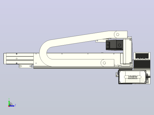 XYGT210-A1-800-300-M-C-0001负载2-5KG XY丝杆模组 内嵌式 XYGT210-A1 替换TOYO直线模组左视缩略图