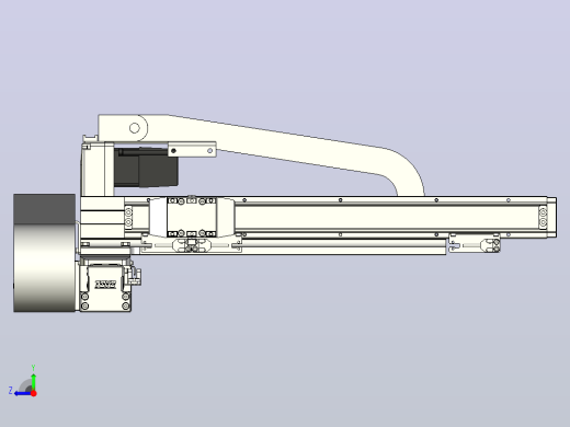 XYGT210-A1-800-300-M-C-0001负载2-5KG XY丝杆模组 内嵌式 XYGT210-A1 替换TOYO直线模组右视缩略图