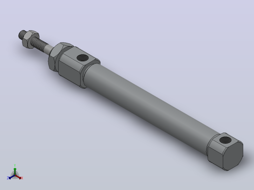 PBDA系列笔型气缸小金井型[PBDA10X55-A]