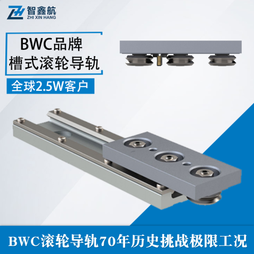 极限工况滚轮导轨，主要用于粉尘，高温，真空环境下的滚轮导轨缩略图