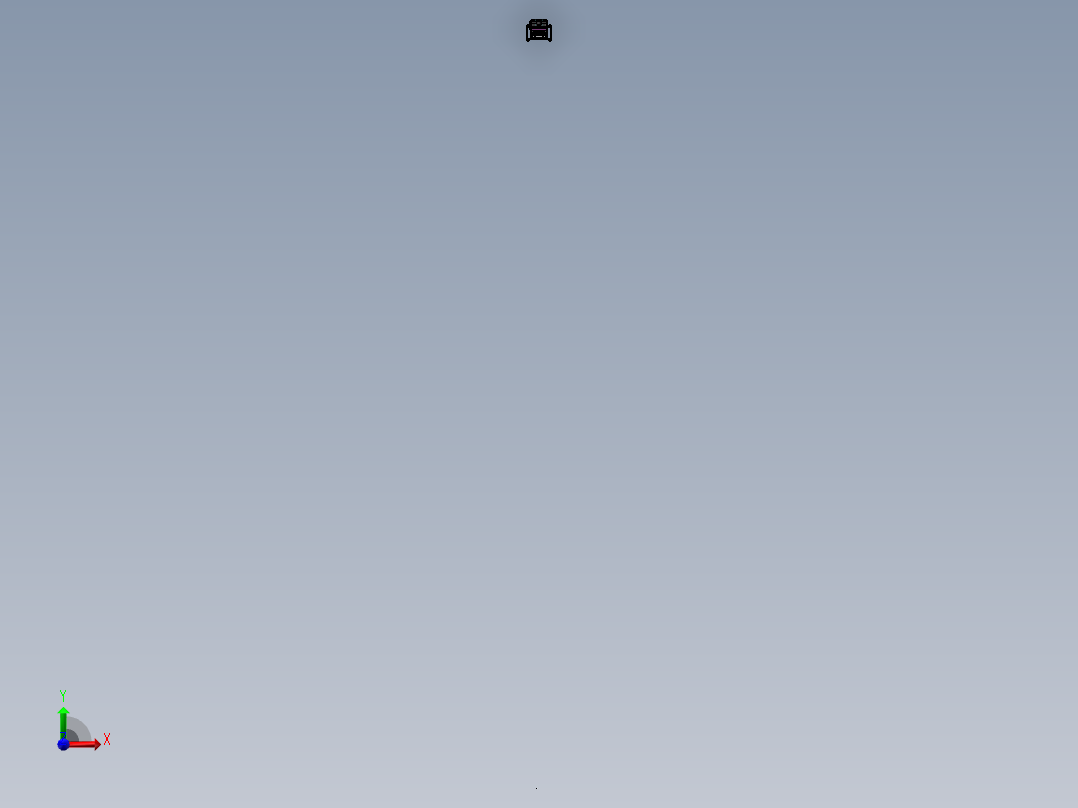 吹瓶机电动合模机构sw14可编辑前视图