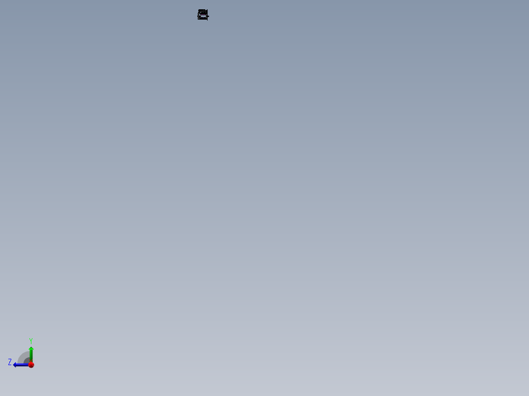 吹瓶机电动合模机构sw14可编辑右视图