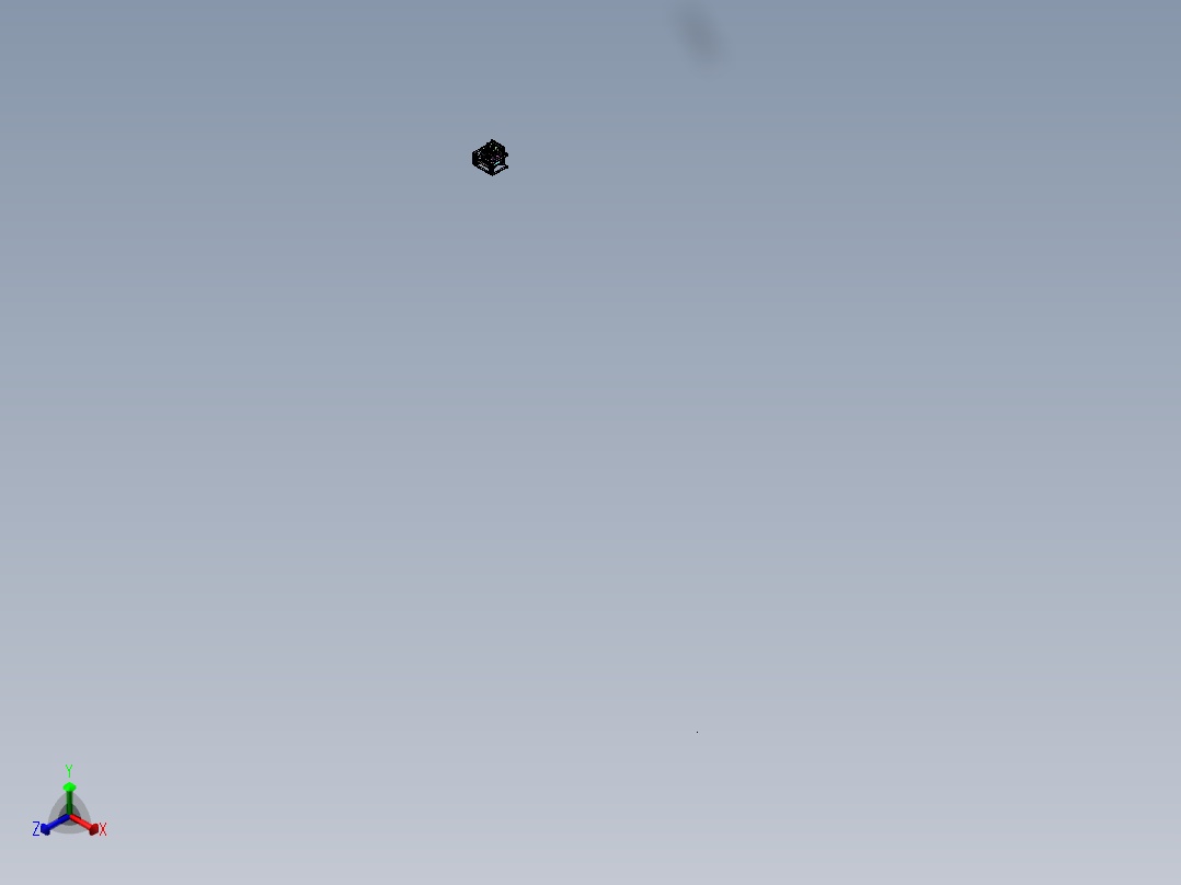 吹瓶机电动合模机构sw14可编辑正等轴测图