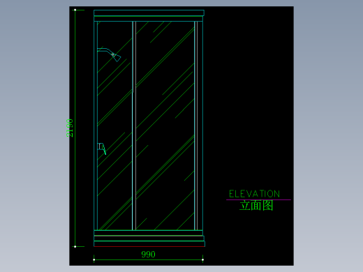 家装类CAD图块(五)-FH01081I