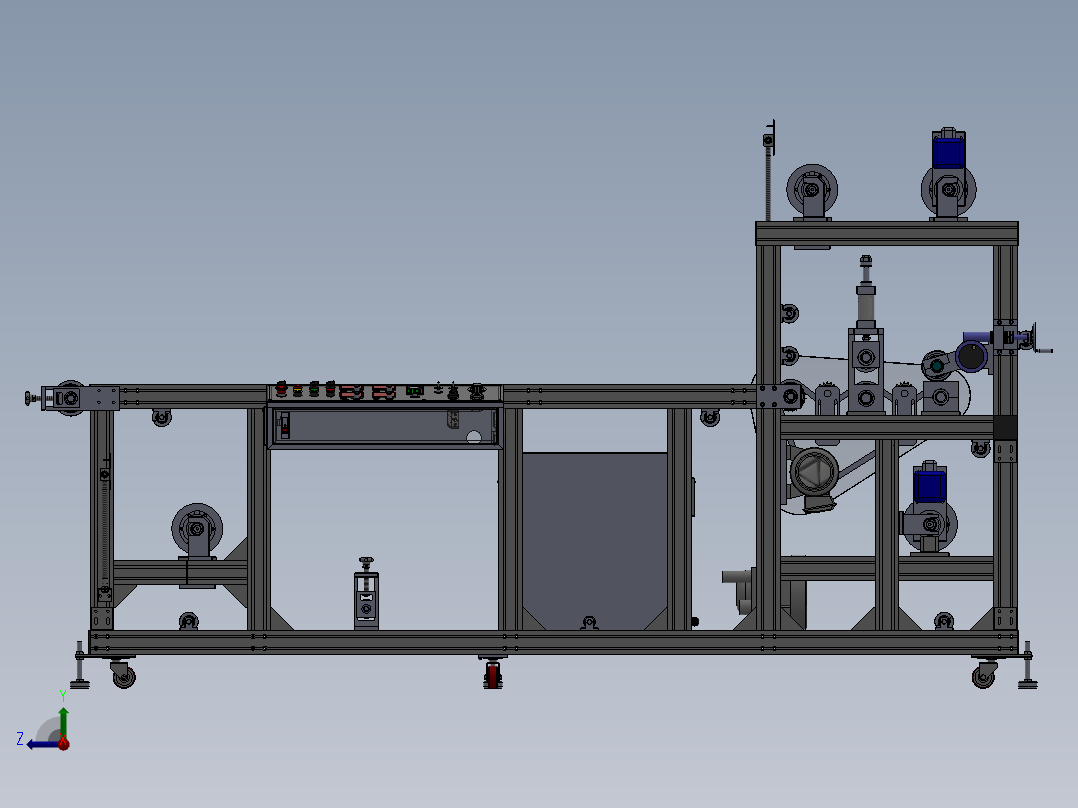 WT-700贴合机右视图