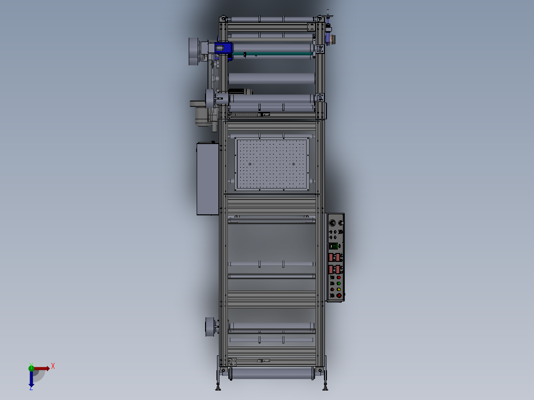 WT-700贴合机俯视图