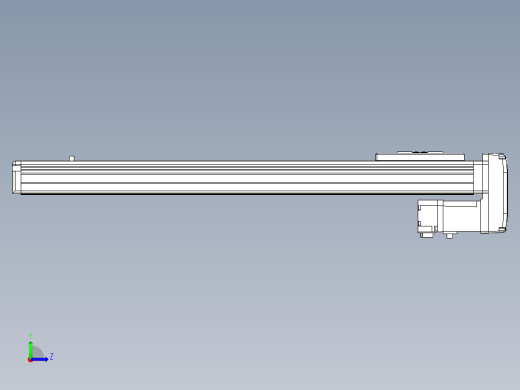 Toyo东佑达直线模组-ETH6M-BM-450-M10左视缩略图