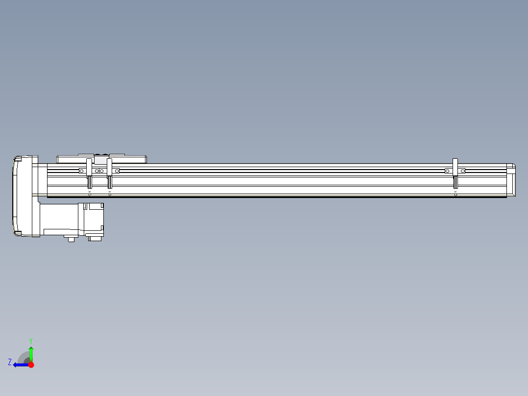 Toyo东佑达直线模组-ETH6M-BM-450-M10右视图