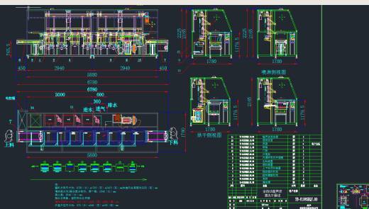 全自动超声波清洗干燥线 自动化非标素材3D模型资料缩略图