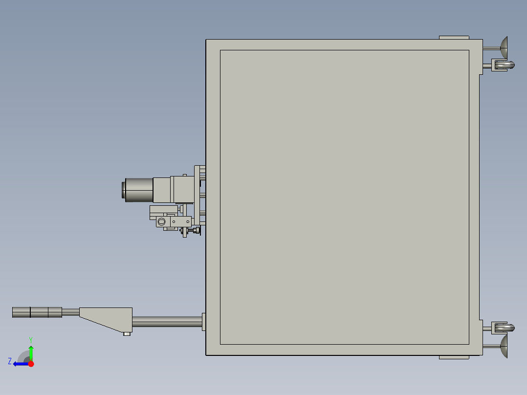 自动上料机构右视图