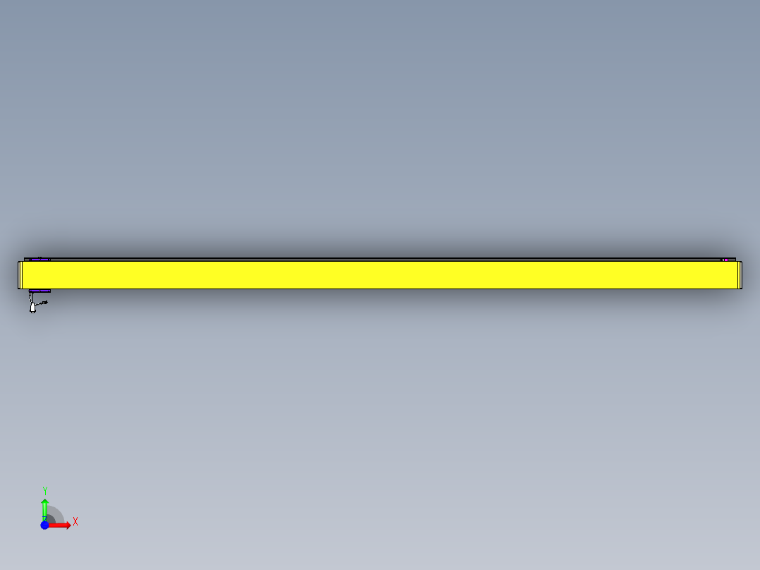 威洛博VL系列3d模型模组VL14S1Y-S3500前视图