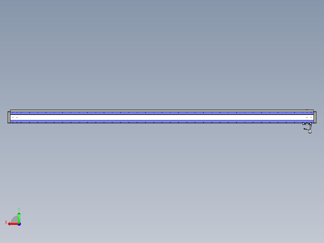 威洛博VL系列3d模型模组VL14S1Y-S3500后视图