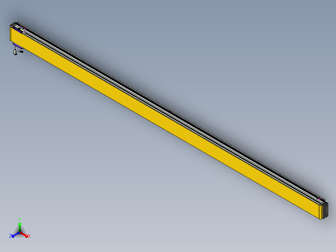 威洛博VL系列3d模型模组VL14S1Y-S3500正等轴测图