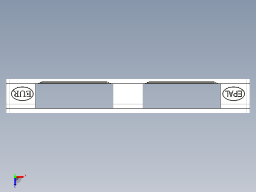 托盘 设计模型 (8)俯视缩略图