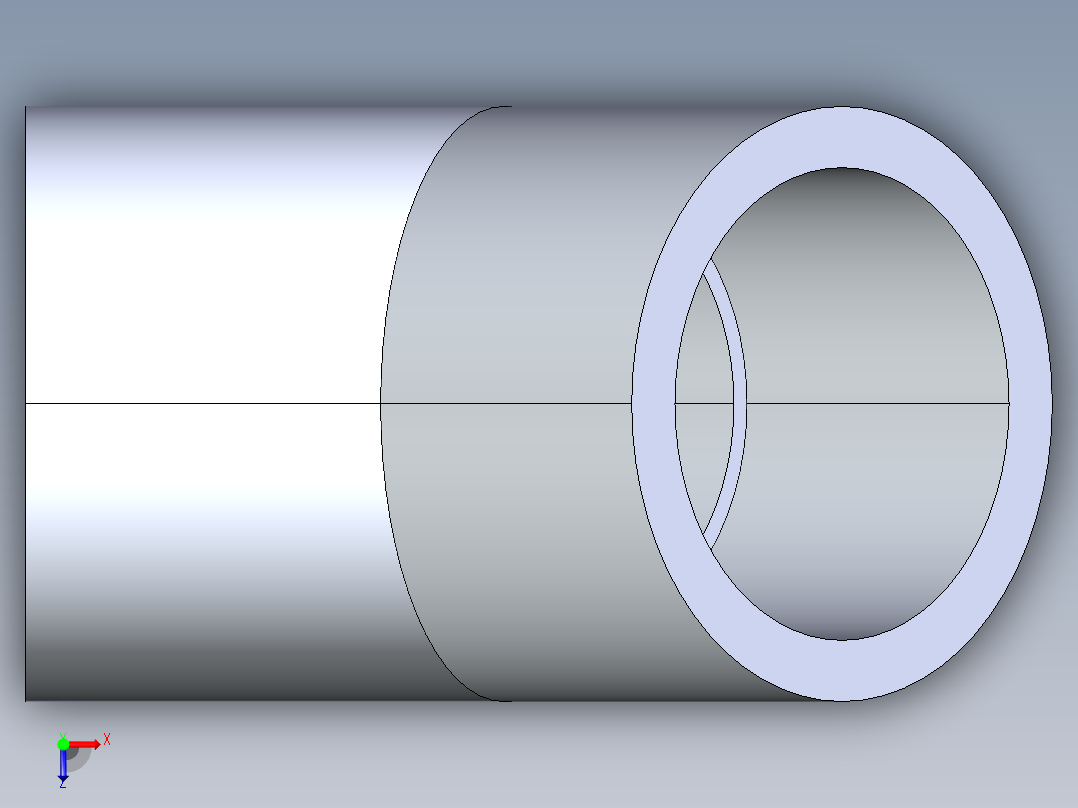 聚氯乙烯配件08-Sch80_45Elbow_SxS_817-012 _1.25in俯视图