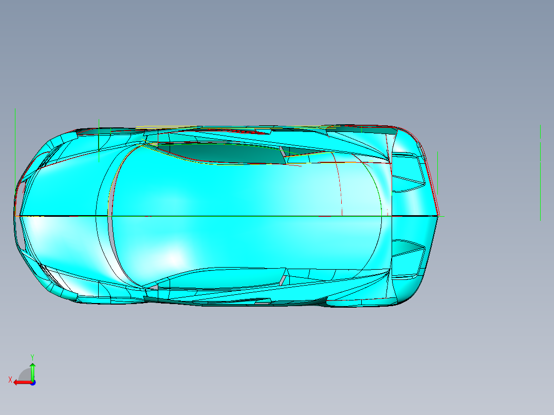 汽车车身 (77)后视图