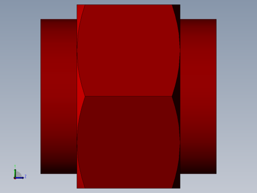threaded union左视缩略图