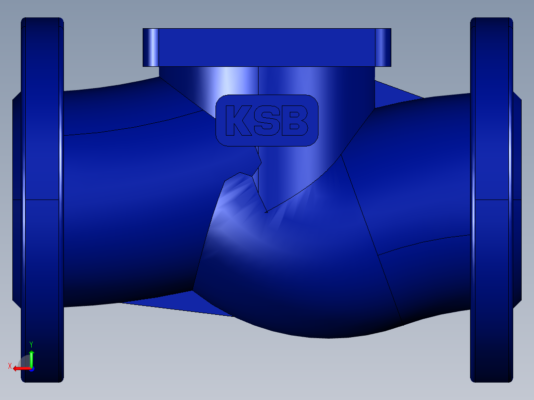 阀门模型-BOA_H_R_Straight_Body_DN25_PN16后视图