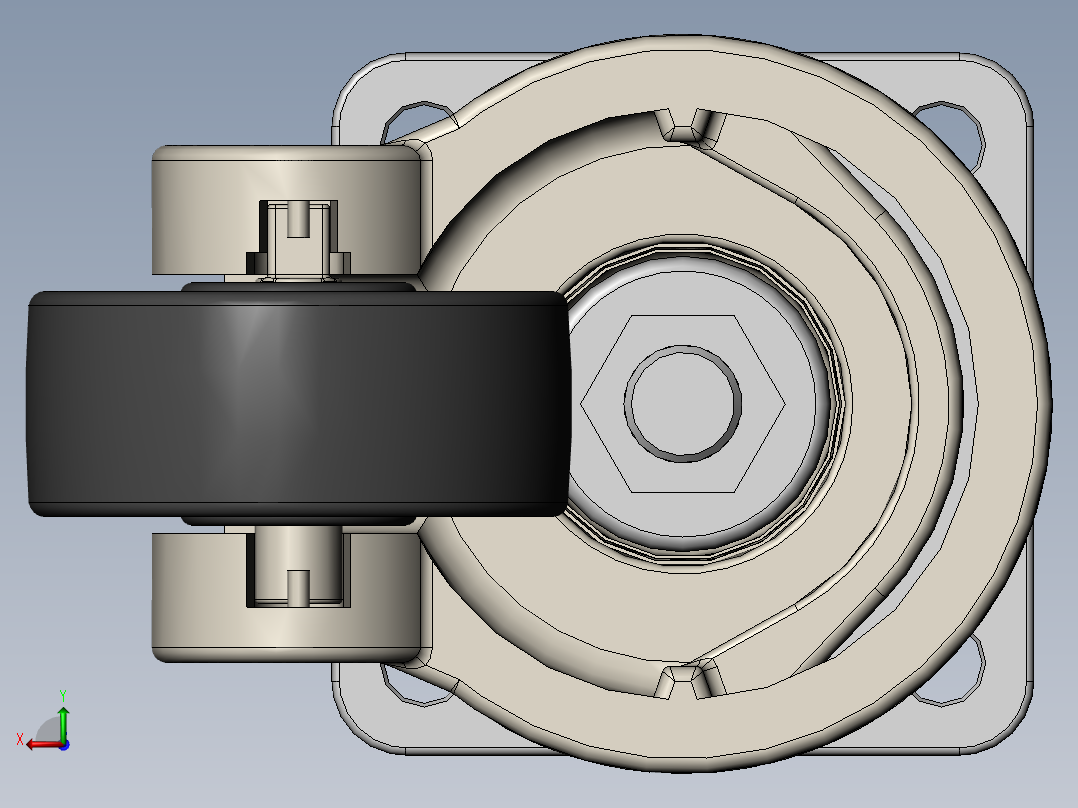 GD-120F福马轮后视图