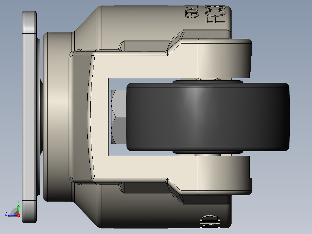 GD-120F福马轮右视图