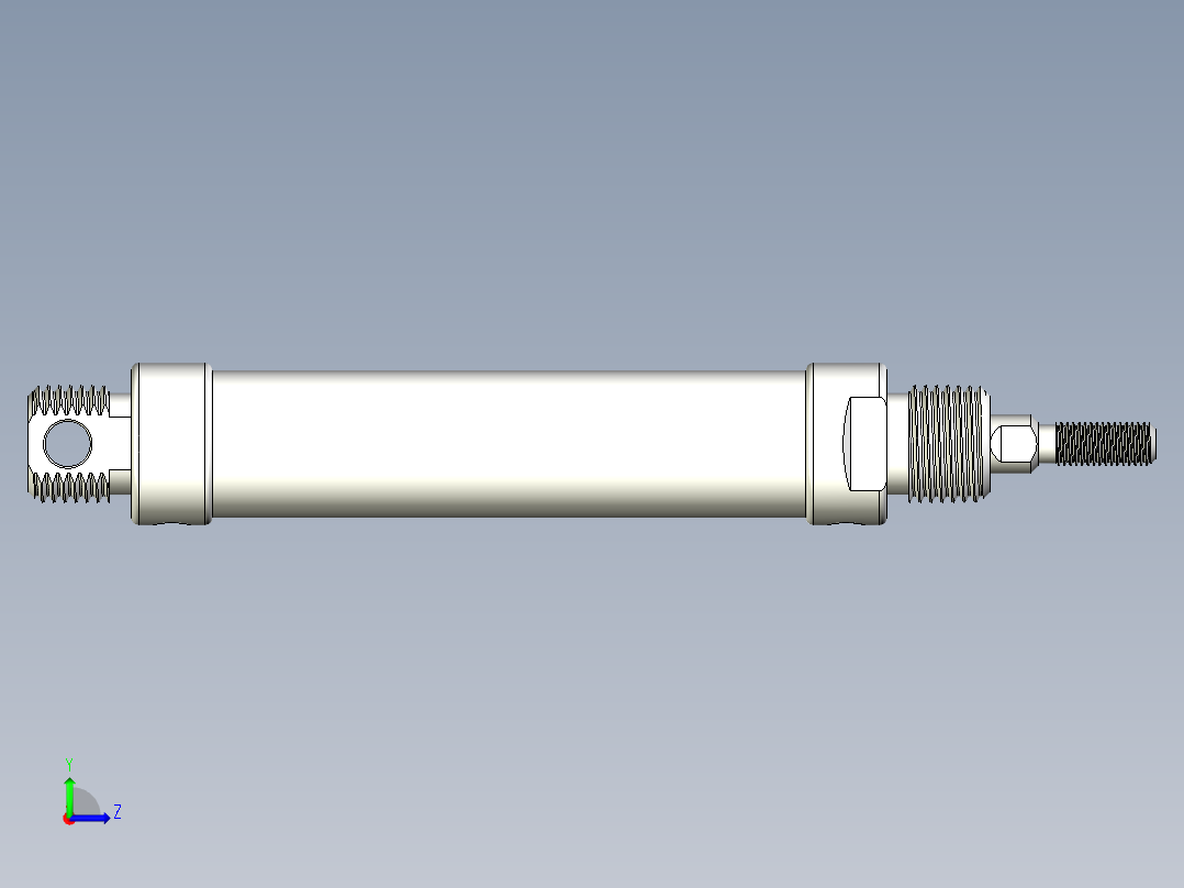 液压缸 油缸 (11)左视图