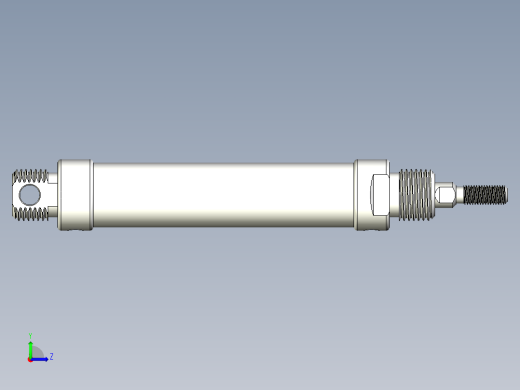 液压缸 油缸 (11)左视缩略图