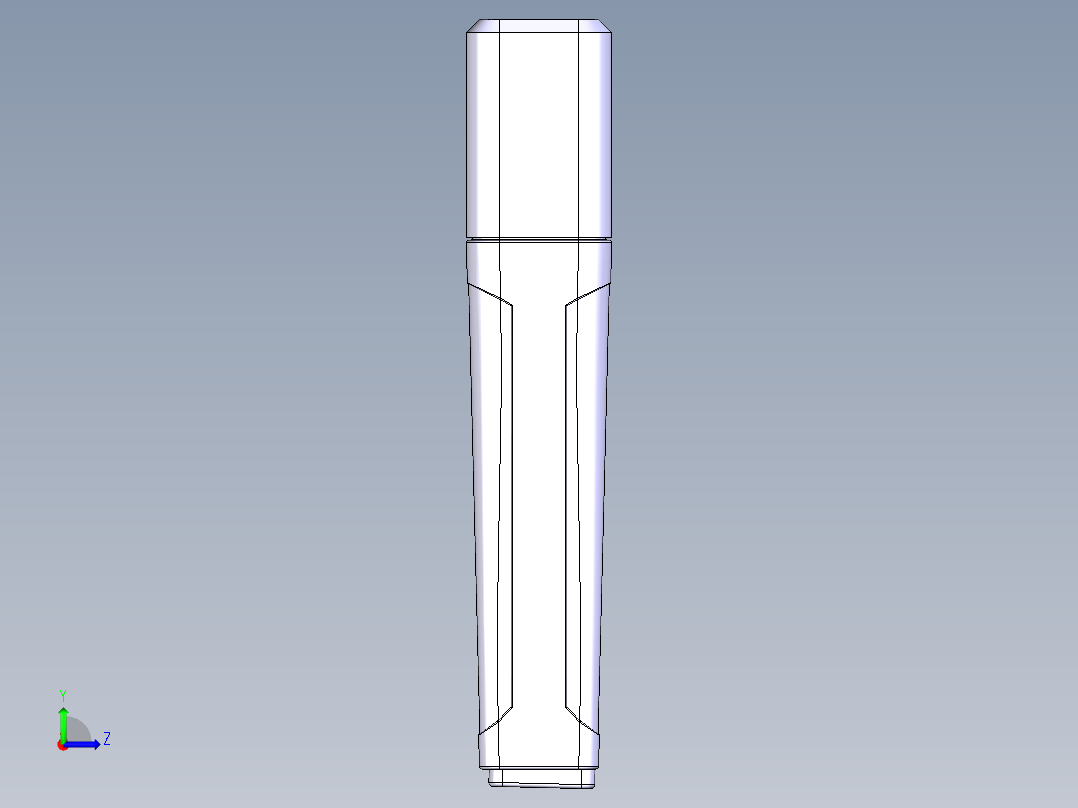 Usb闪存驱动器左视图