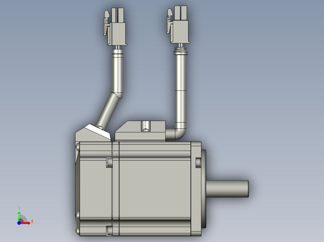 200W MSMD伺服马达前视图