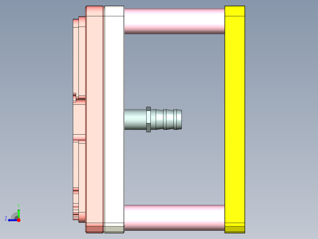 T305-CNC9笔记本CNC工装夹具三维模型-0528右视图