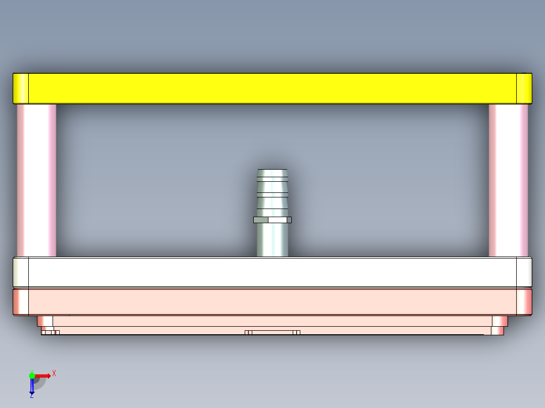 T305-CNC9笔记本CNC工装夹具三维模型-0528俯视图